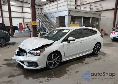 2020 Subaru Impreza Sport from USA, damaged, VIN 4S3GTAL69L3721125